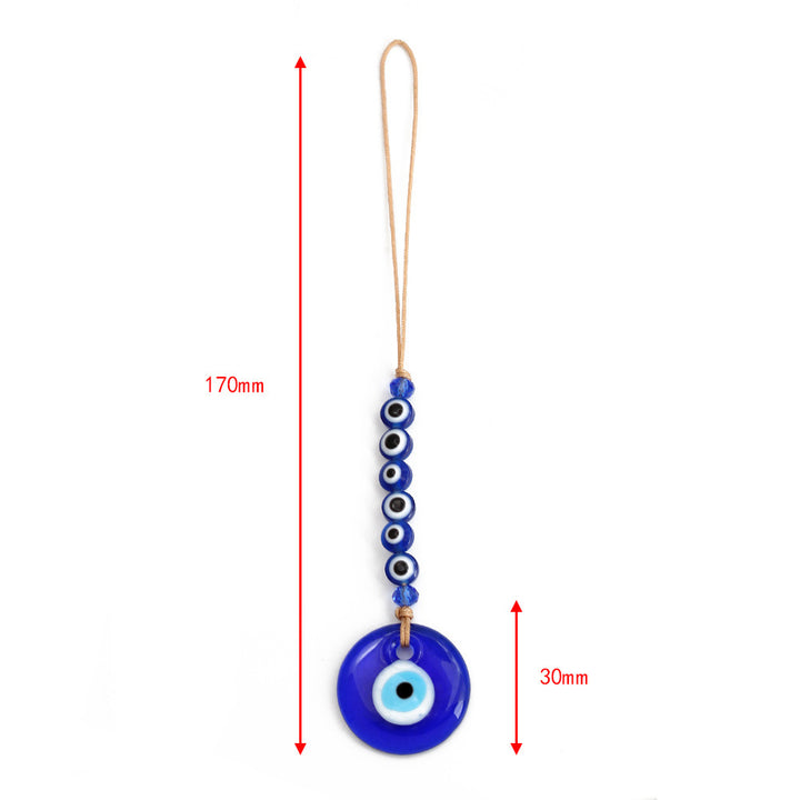 Olivenorma Blue Glass Evil Eye Car Pendant Ornament - image 24