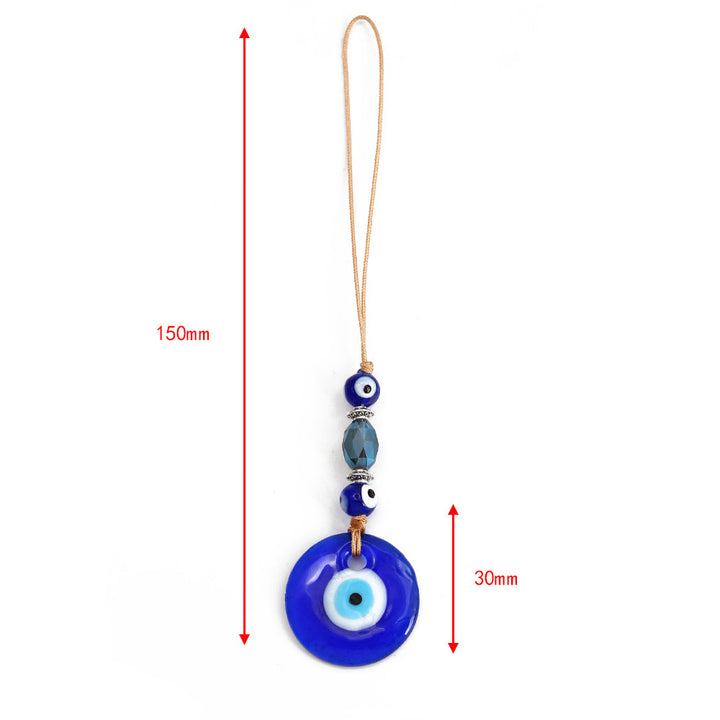 Olivenorma Blue Glass Evil Eye Car Pendant Ornament - image 20