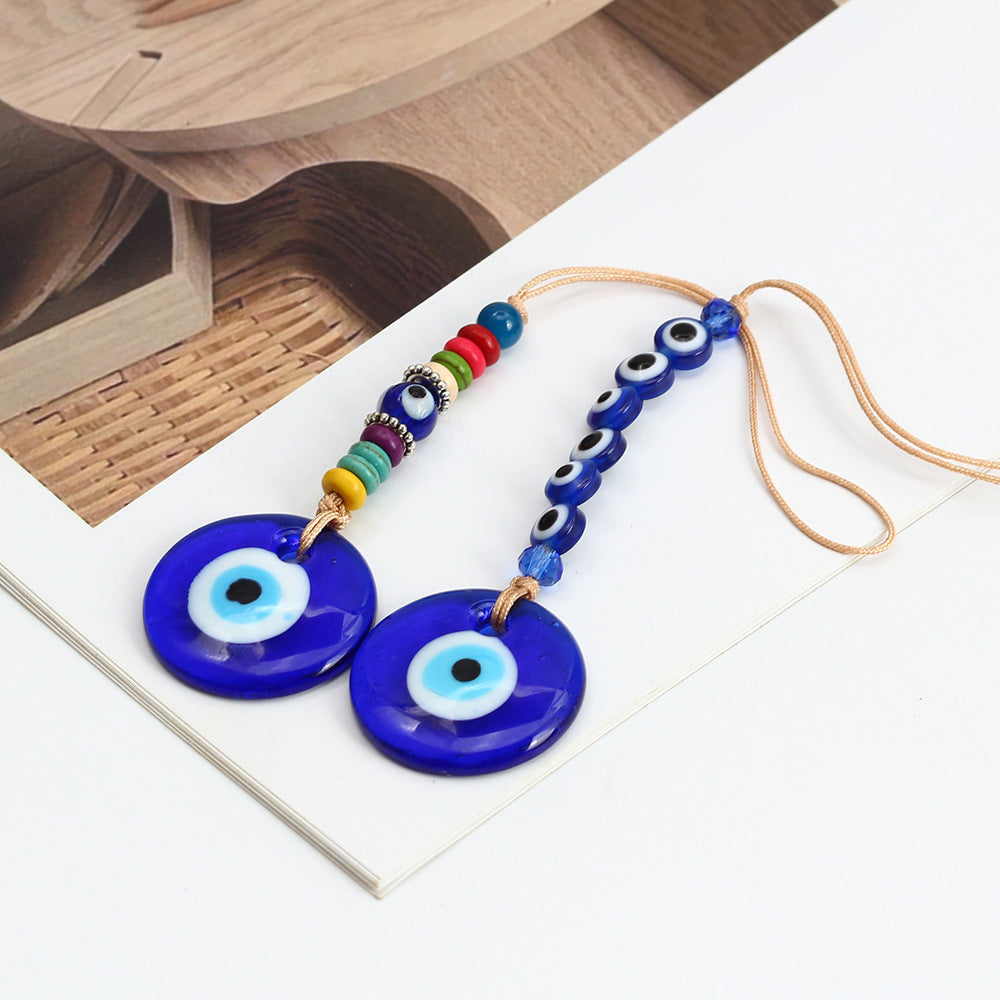 Olivenorma Blue Glass Evil Eye Car Pendant Ornament - image 35