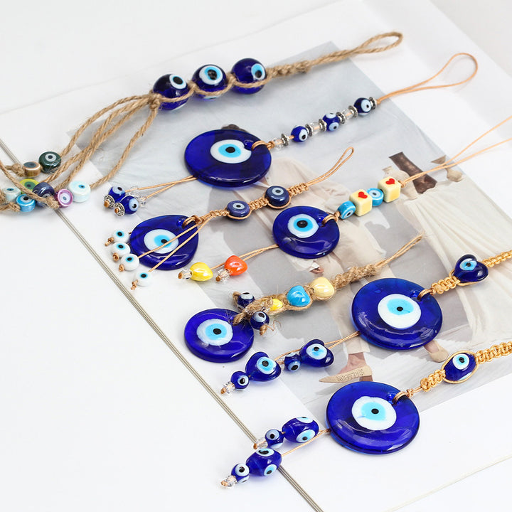 Olivenorma Blue Glass Evil Eye Car Pendant Ornament - image 37