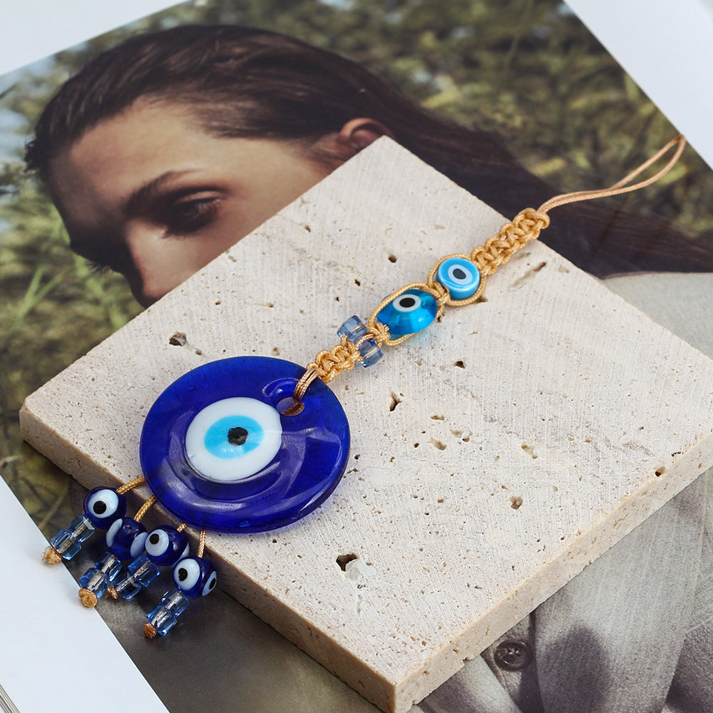 Olivenorma Blue Glass Evil Eye Car Pendant Ornament - image 43