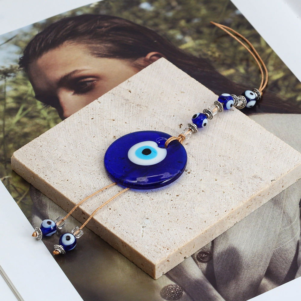 Olivenorma Blue Glass Evil Eye Car Pendant Ornament - image 41