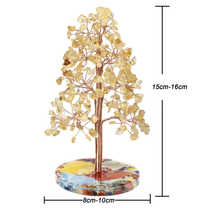 Olivenorma Round Agate Piece Base Healing Crystal Feng Shui Tree - image 8