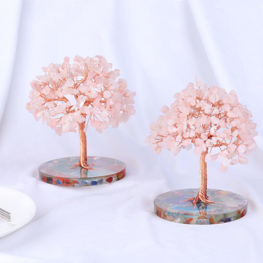 Olivenorma Round Agate Piece Base Healing Crystal Feng Shui Tree - image 12