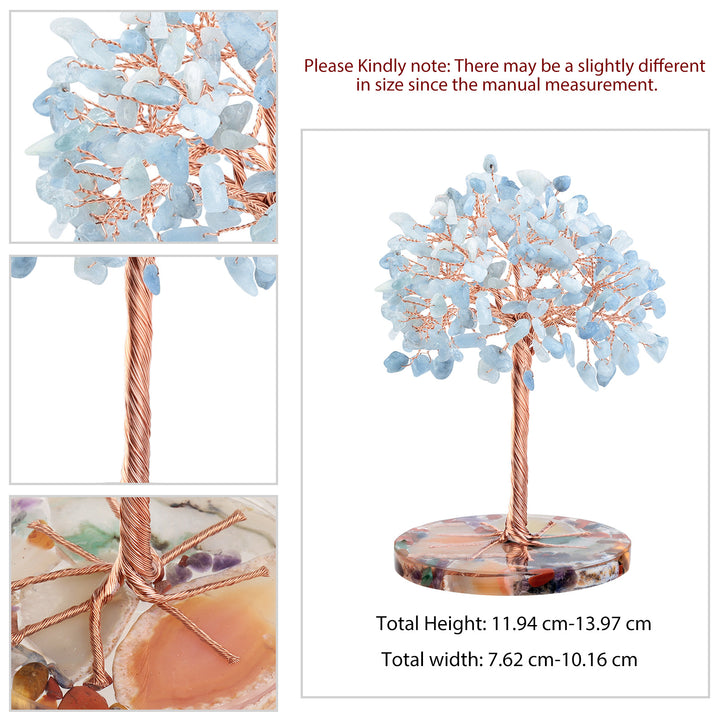 Olivenorma Round Agate Piece Base Healing Crystal Feng Shui Tree - image 18