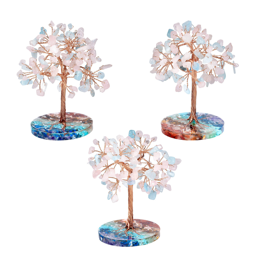 Olivenorma Chakra Gravel Round Base Feng Shui Tree - image 33