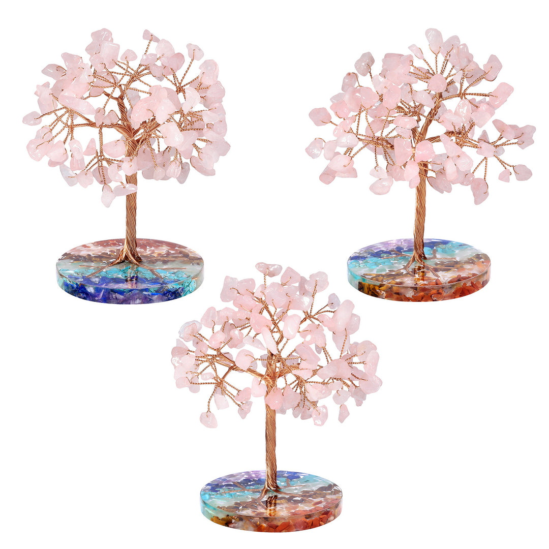 Olivenorma Chakra Gravel Round Base Feng Shui Tree - image 10