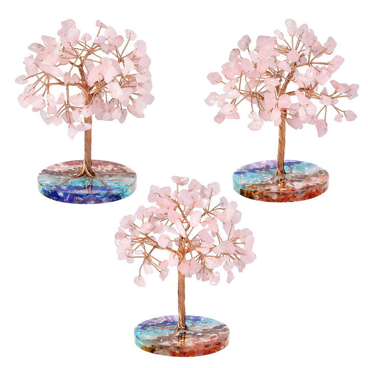 Olivenorma Chakra Gravel Round Base Feng Shui Tree - image 10