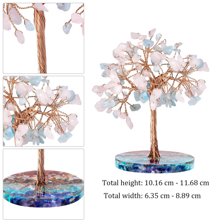 Olivenorma Chakra Gravel Round Base Feng Shui Tree - image 32