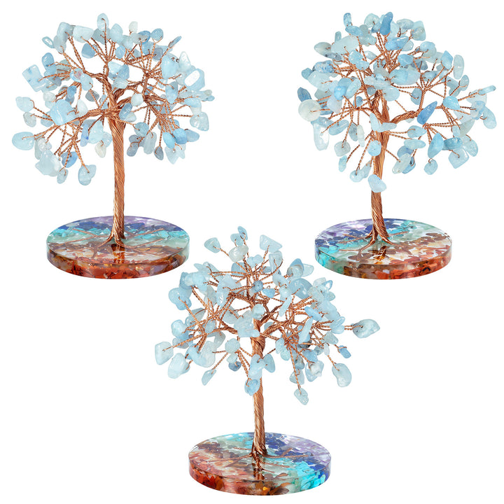 Olivenorma Chakra Gravel Round Base Feng Shui Tree - image 5