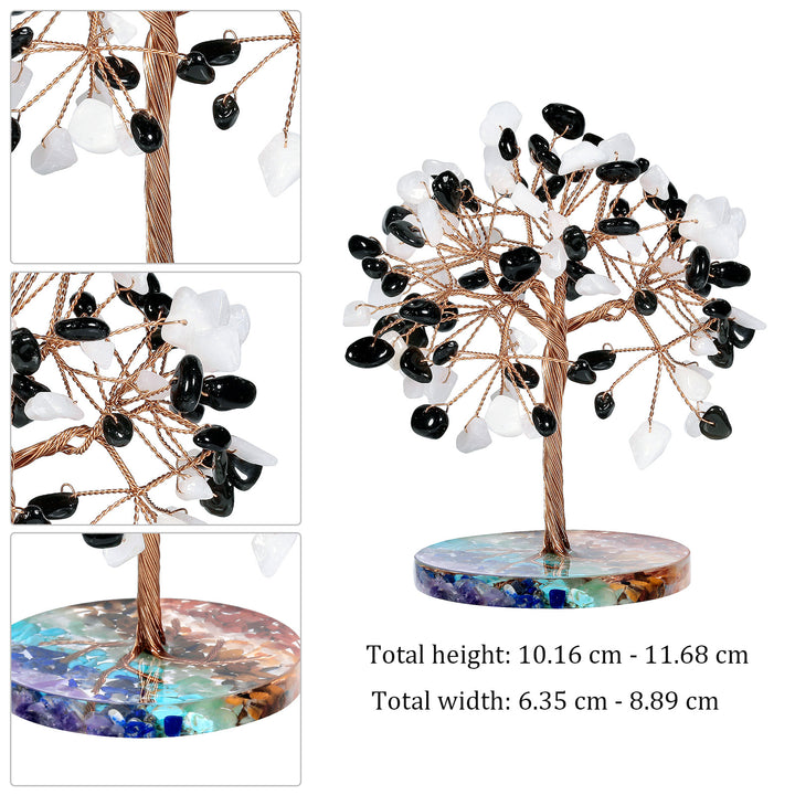 Olivenorma Chakra Gravel Round Base Feng Shui Tree - image 28