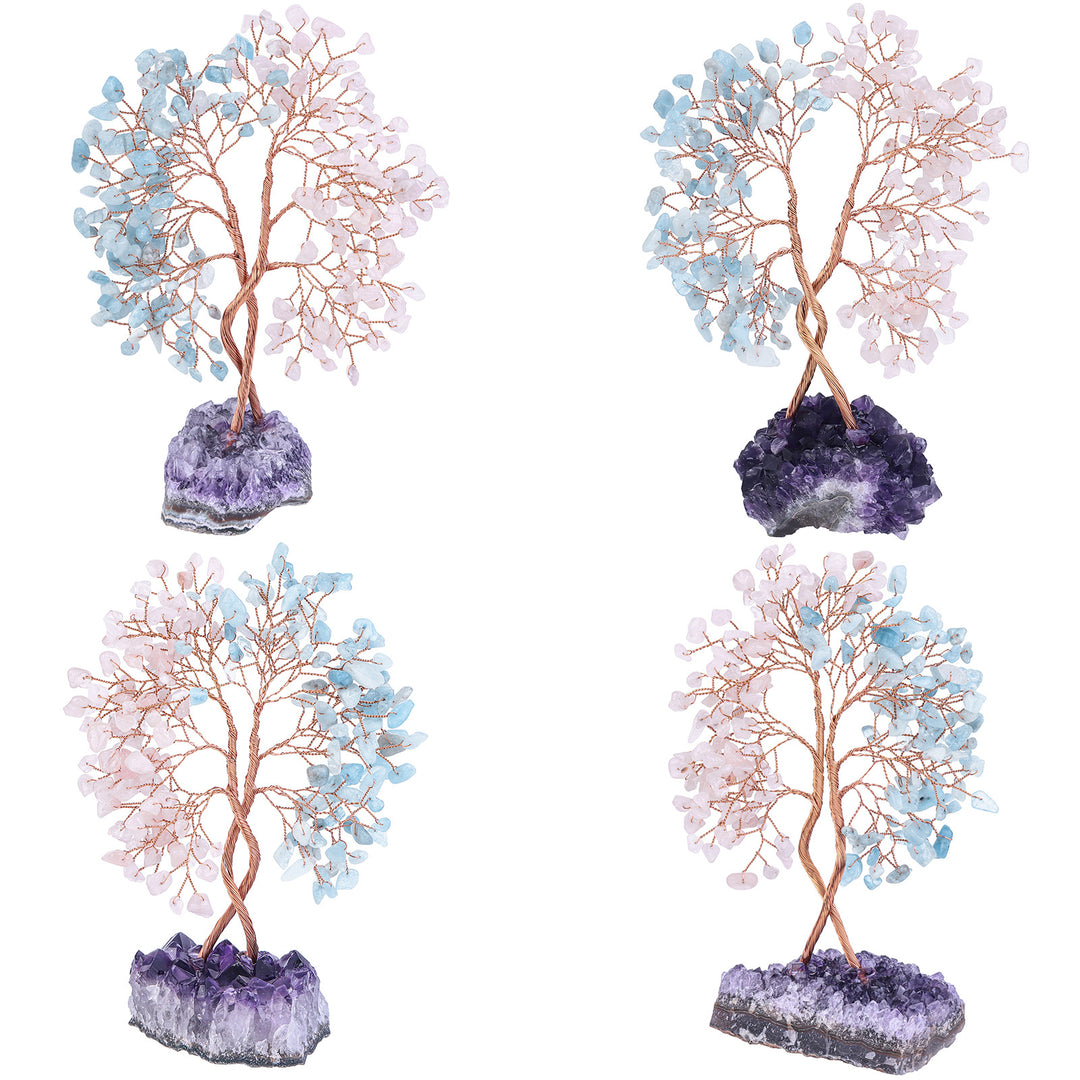Olivenorma Amethyst Mine Base Concentric Feng Shui Tree - image 15