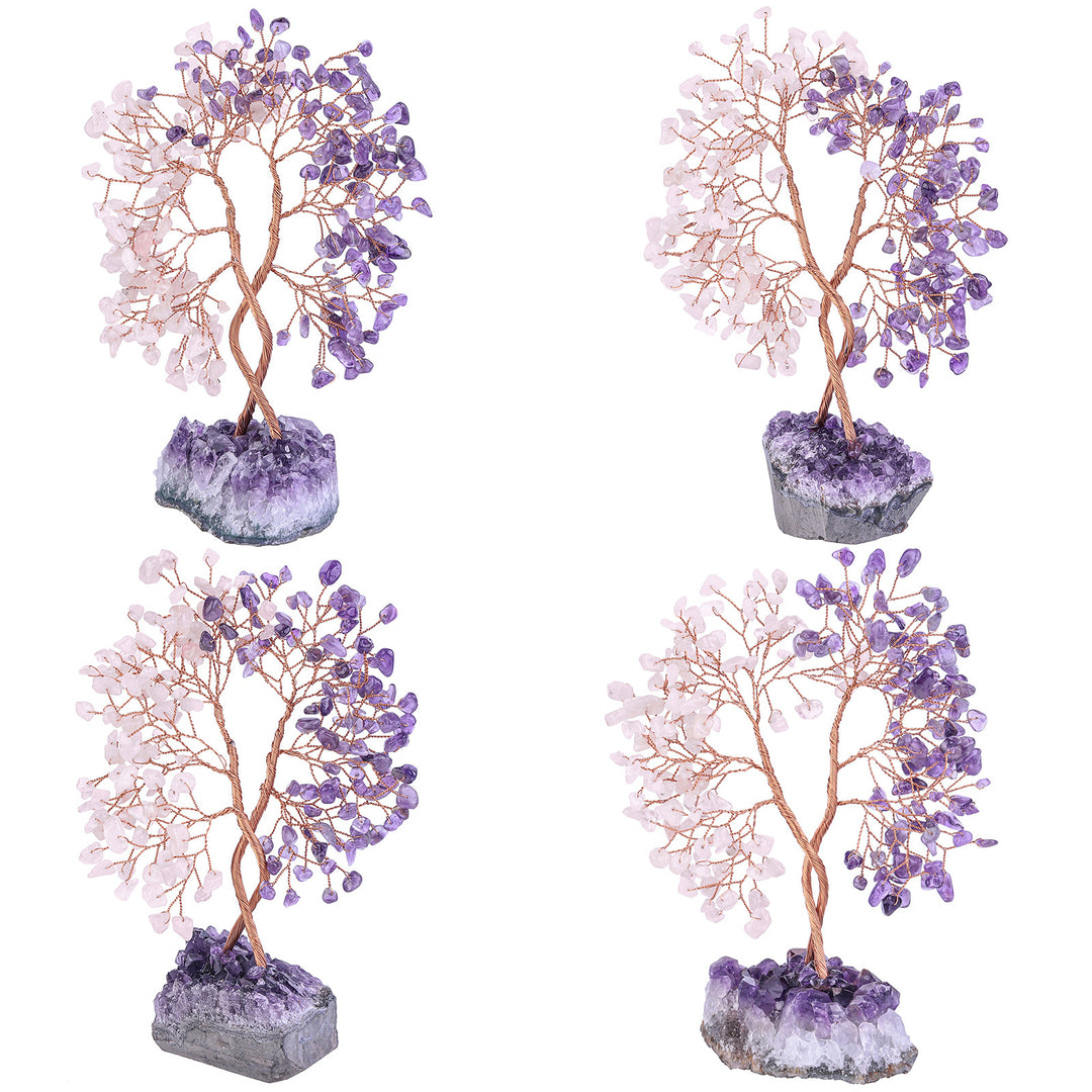 Olivenorma Amethyst Mine Base Concentric Feng Shui Tree - image 16