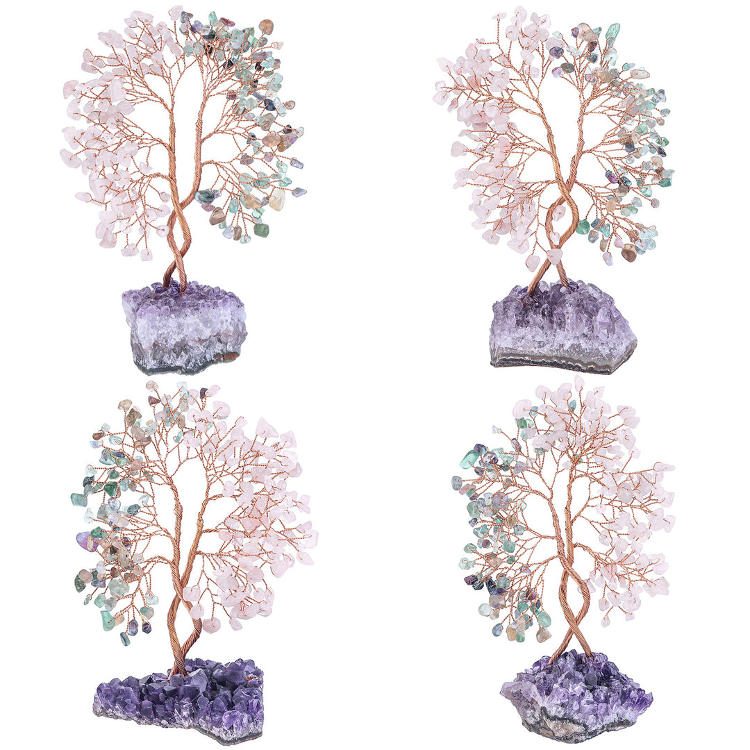 Olivenorma Amethyst Mine Base Concentric Feng Shui Tree - image 20