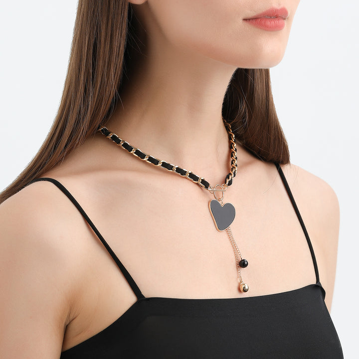 Olivenorma Black Wrap Velvet Choker Necklace - image 15