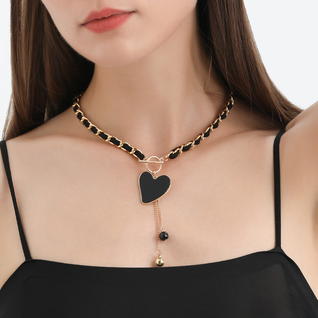 Olivenorma Black Wrap Velvet Choker Necklace - image 13