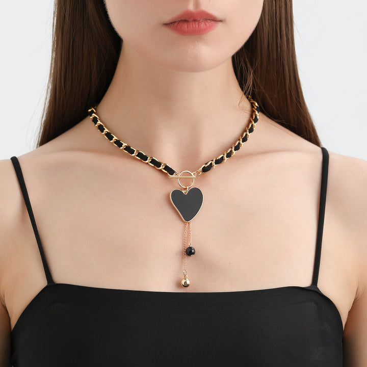 Olivenorma Black Wrap Velvet Choker Necklace - image 16