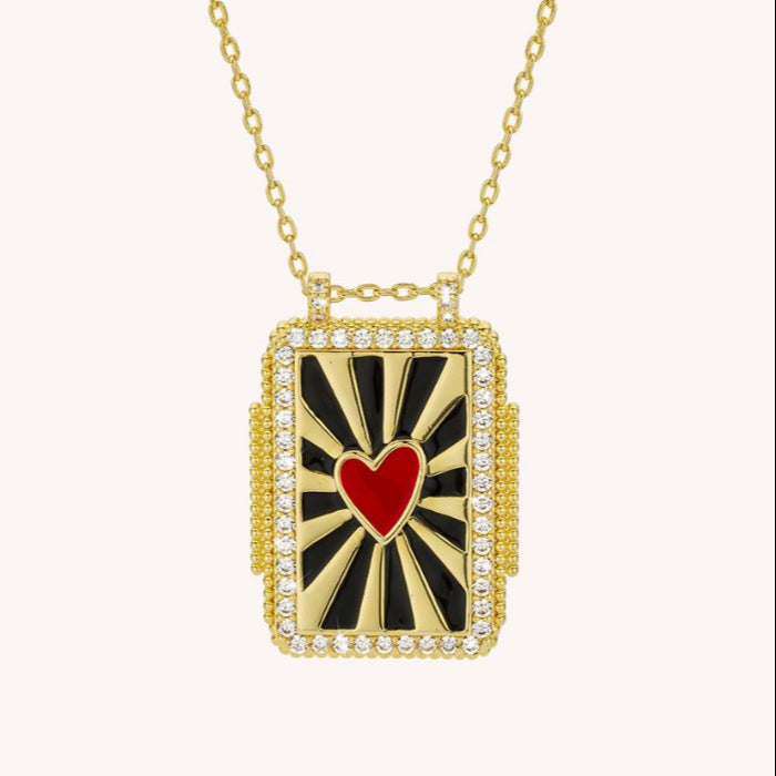 Olivenorma Tarot Card Braided Rope Necklace - Psychedelic - image 7