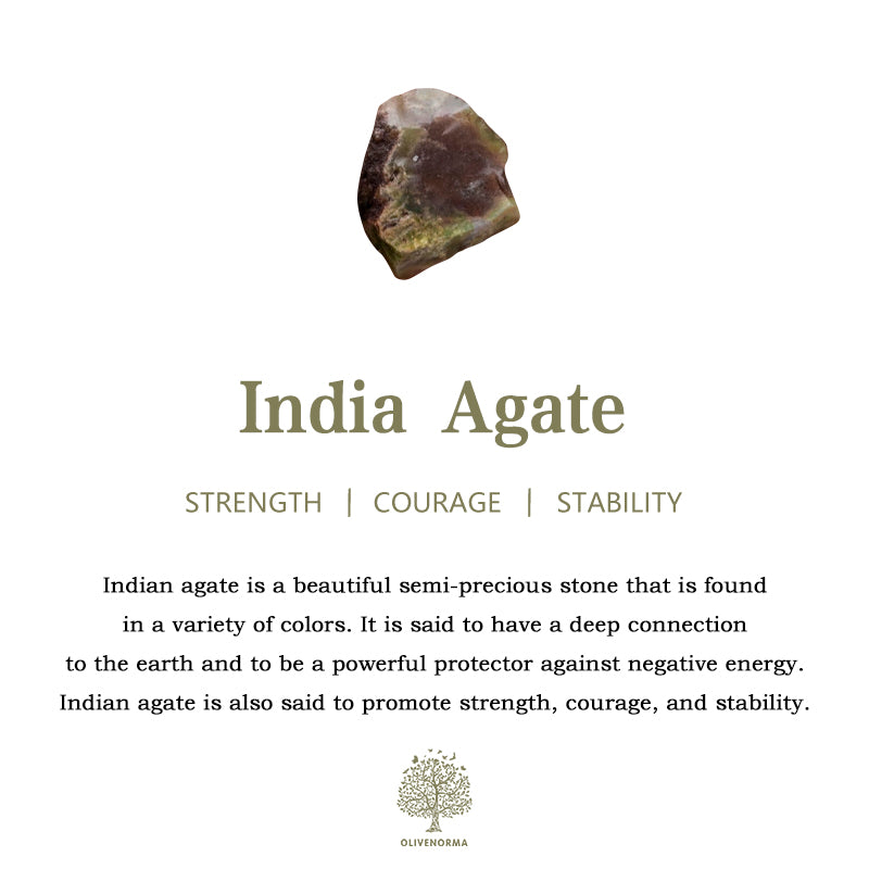 Olivenorma 3Pcs 4mm Natural Stone Beaded Bracelet Set - image 12