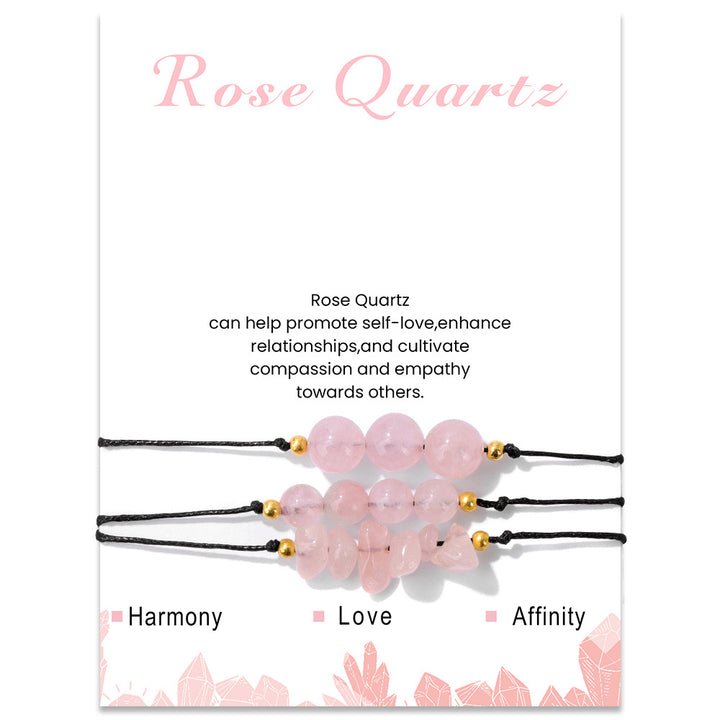 Olivenorma Natural Stone Gravel Bead Bracelet Set - image 10