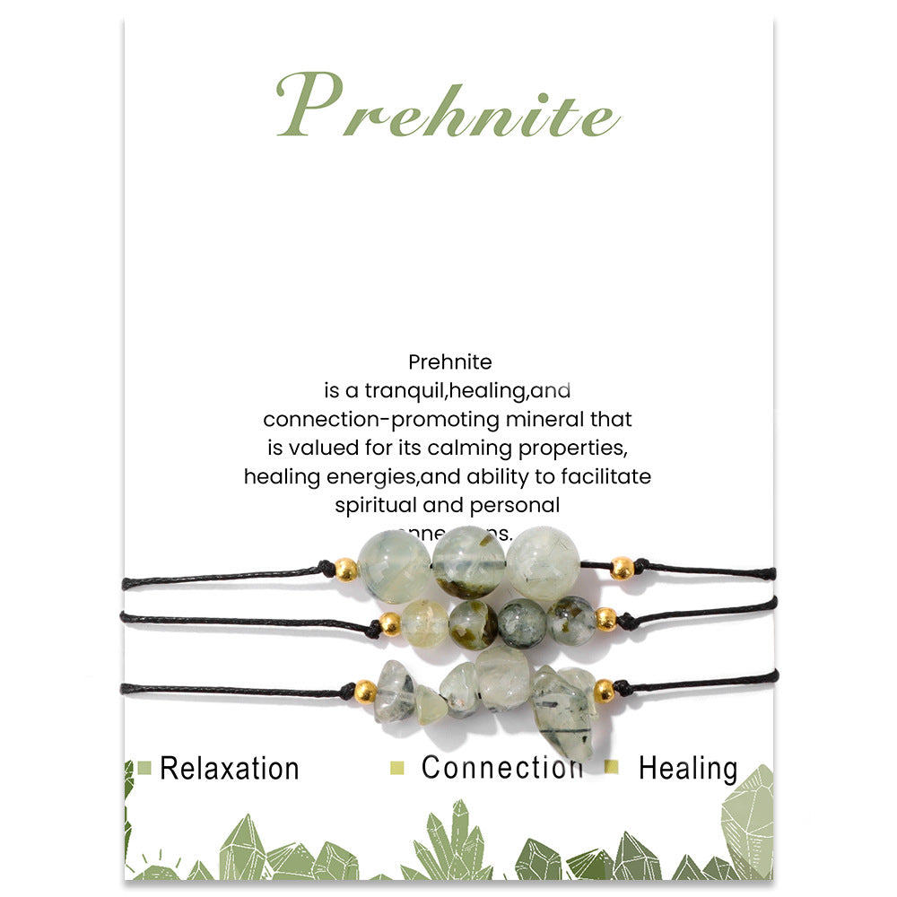 Olivenorma Natural Stone Gravel Bead Bracelet Set - image 6