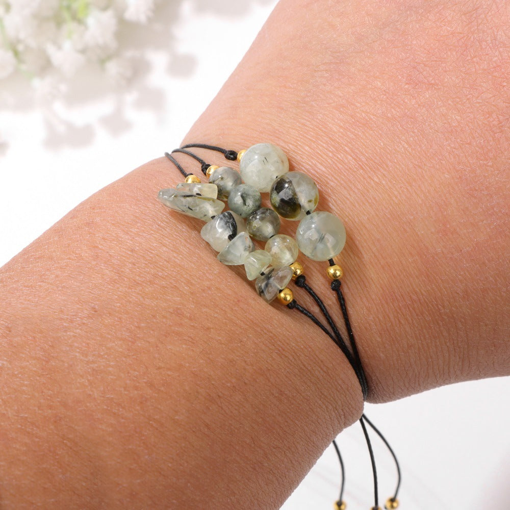 Olivenorma Natural Stone Gravel Bead Bracelet Set - image 7