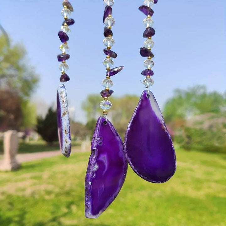 Olivenorma Tree Of Life Crystal Agate Wind Chime - image 10