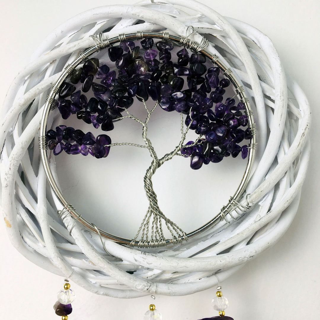 Olivenorma Tree Of Life Crystal Agate Wind Chime - image 7