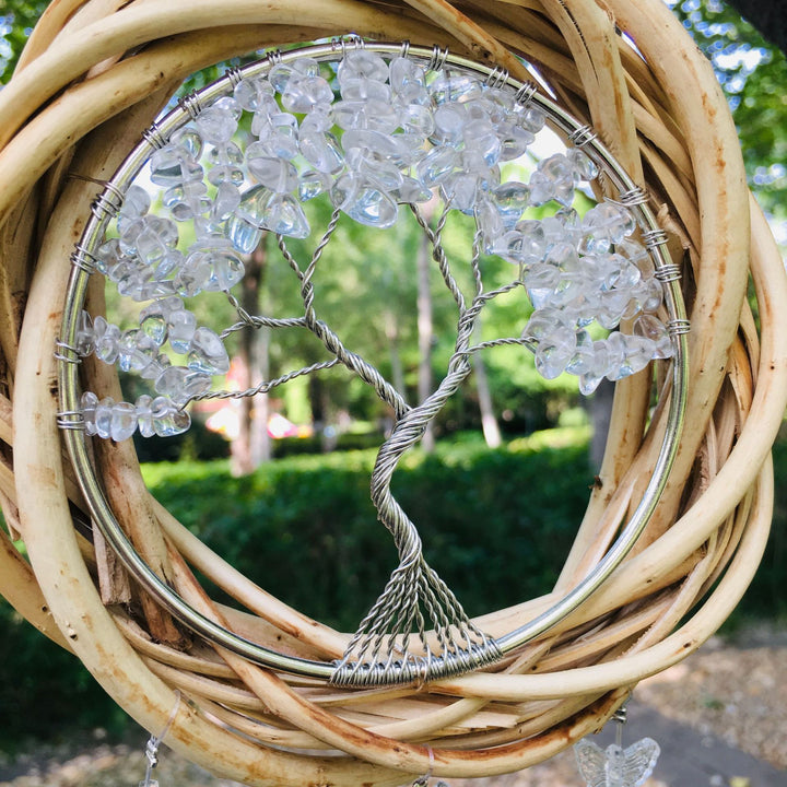 Olivenorma Tree Of Life Crystal Agate Wind Chime - image 31