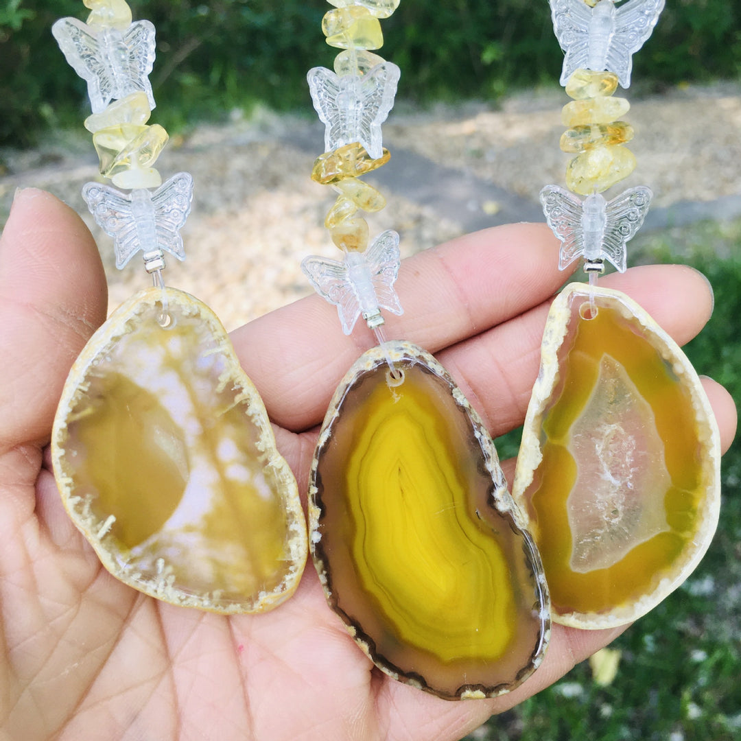 Olivenorma Tree Of Life Crystal Agate Wind Chime - image 27