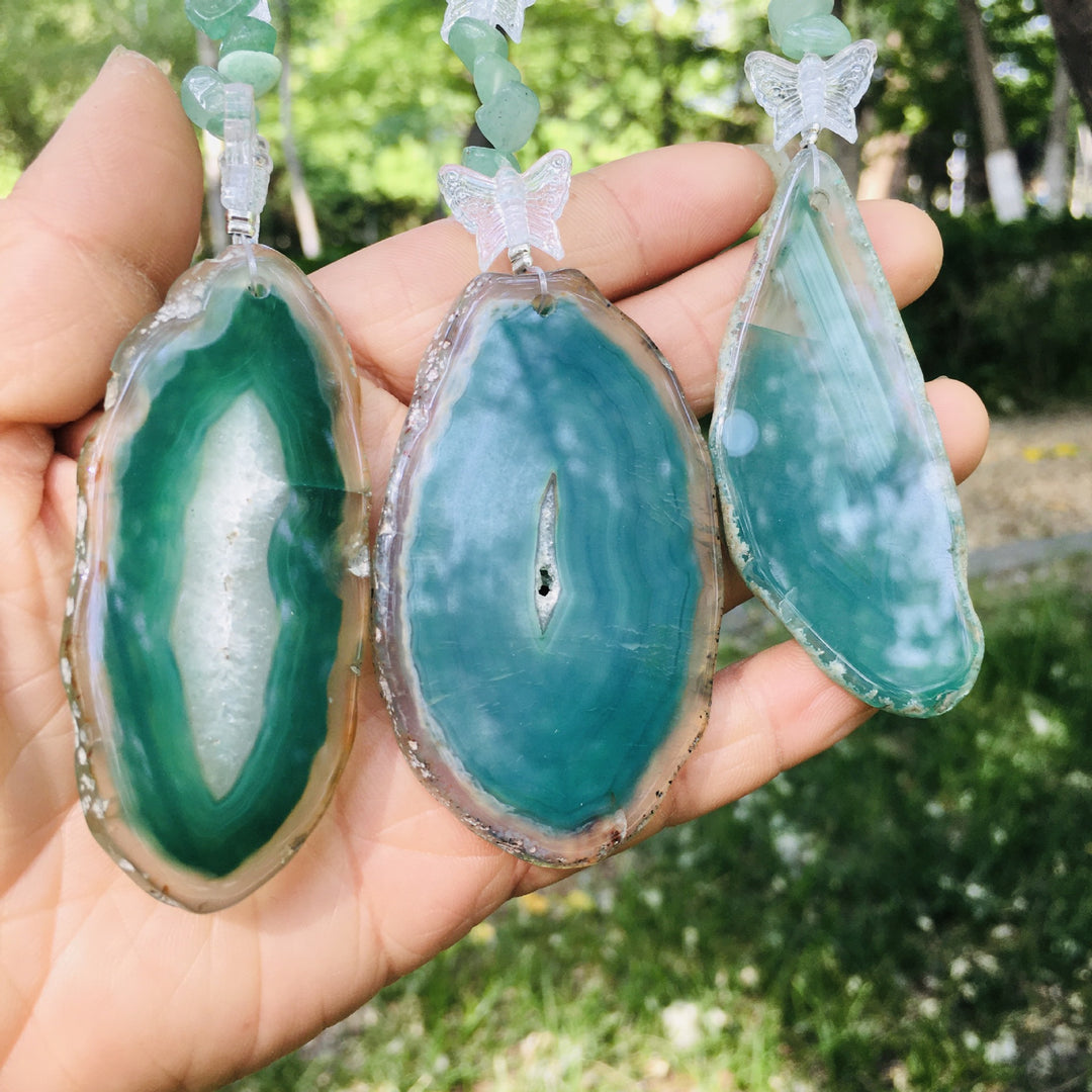 Olivenorma Tree Of Life Crystal Agate Wind Chime - image 39