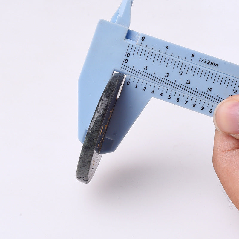 Olivenorma Crystal Moss Agate Disc Pendant Accessories Decoration - image 12