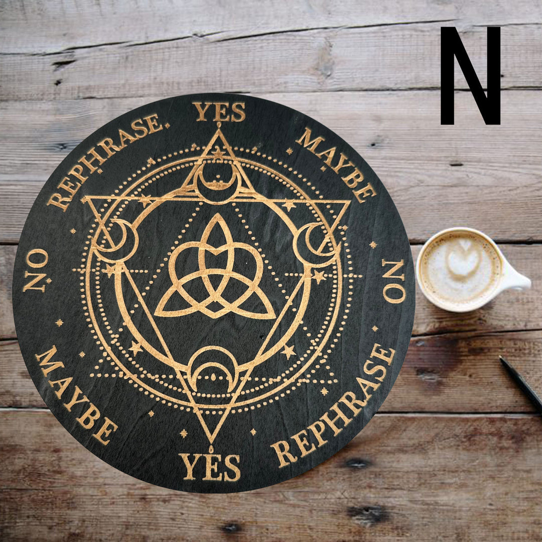Olivenorma Wooden Energy Board Tarot Ornament Decoration - N - Small - image 14