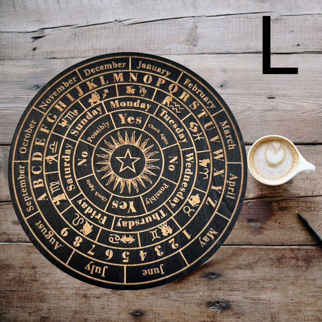 Olivenorma Wooden Energy Board Tarot Ornament Decoration - L - Small - image 12
