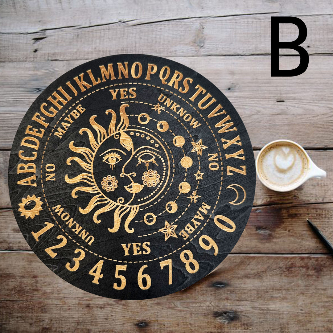 Olivenorma Wooden Energy Board Tarot Ornament Decoration - B - Small - image 2