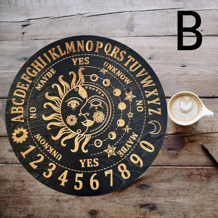 Olivenorma Wooden Energy Board Tarot Ornament Decoration - B - Small - image 2