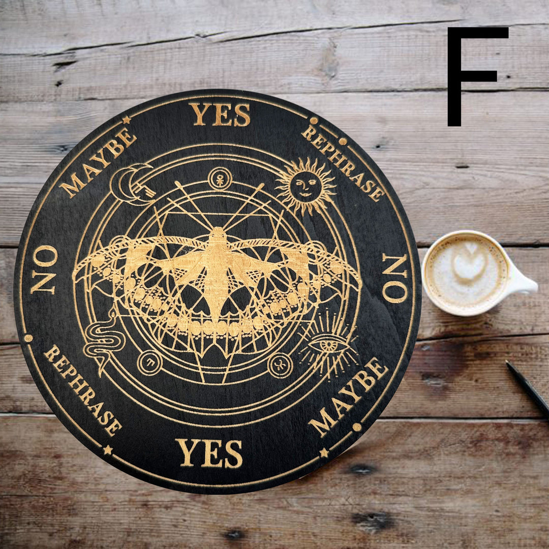 Olivenorma Wooden Energy Board Tarot Ornament Decoration - F - Small - image 6