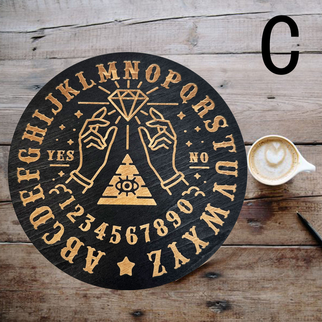 Olivenorma Wooden Energy Board Tarot Ornament Decoration - C - Small - image 3