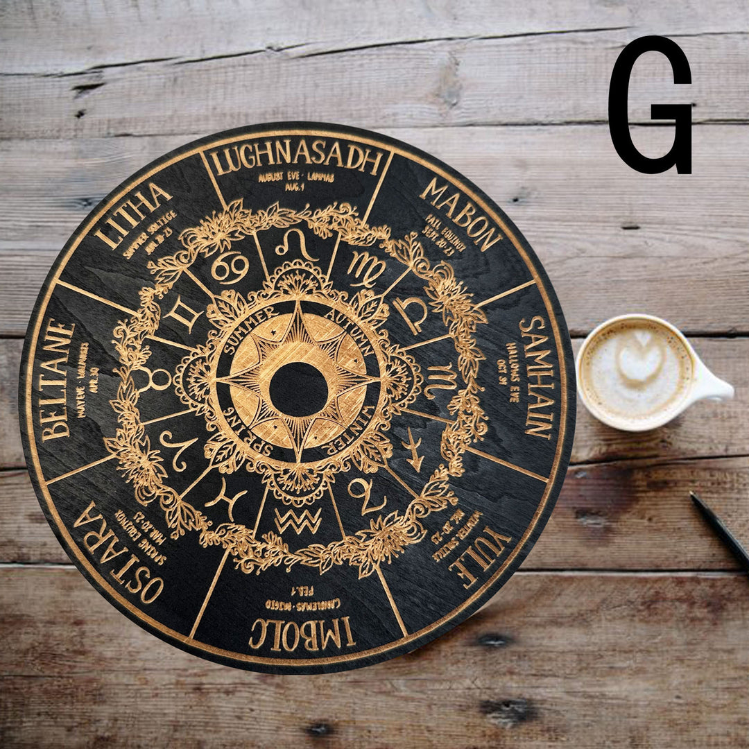 Olivenorma Wooden Energy Board Tarot Ornament Decoration - G - Small - image 7