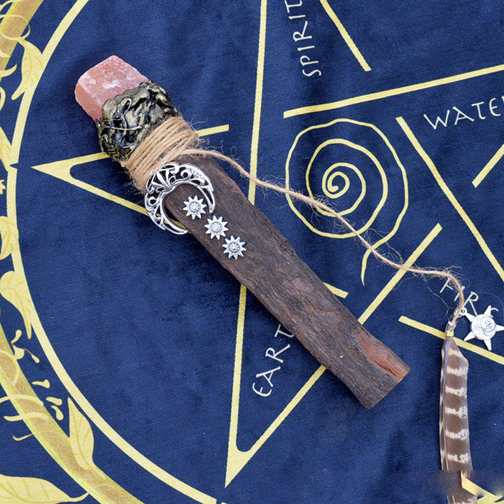 Olivenorma Weird Branches Celtic Knot Accessories Witch Crystal Wands - Orange Selenite Crystal - image 20