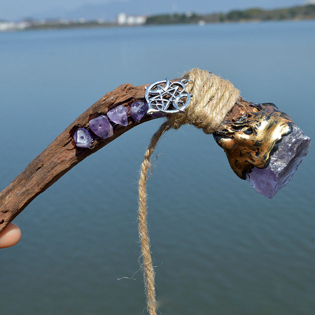 Olivenorma Weird Branches Celtic Knot Accessories Witch Crystal Wands - image 6