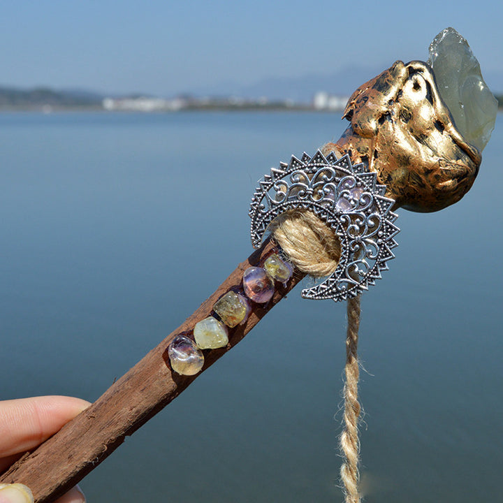 Olivenorma Weird Branches Celtic Knot Accessories Witch Crystal Wands - image 10