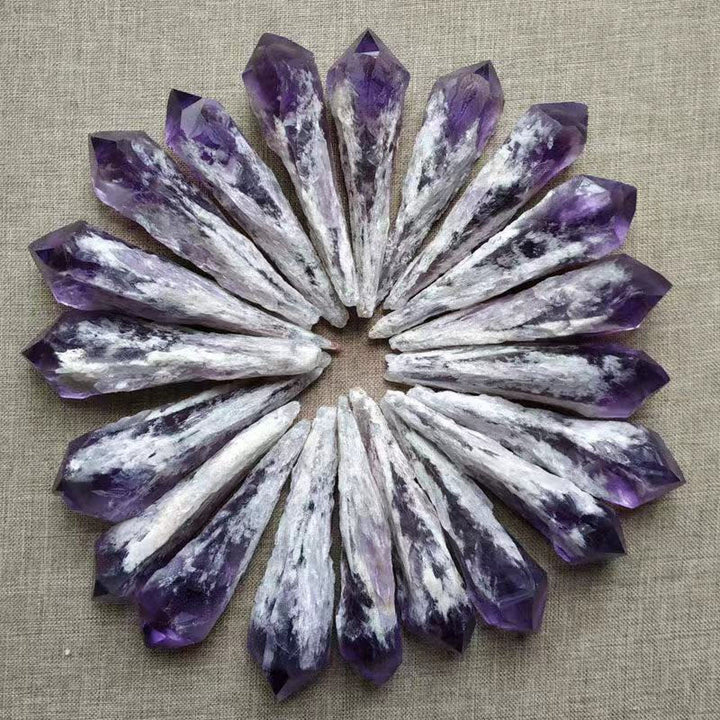 Olivenorma Natural Raw Amethyst Crystal Wands - image 4