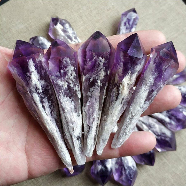 Olivenorma Natural Raw Amethyst Crystal Wands - image 7