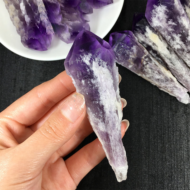 Olivenorma Natural Raw Amethyst Crystal Wands - image 8
