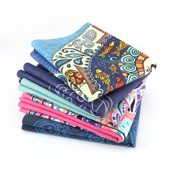 Olivenorma Suede Rubber Thin And Convenient Yoga Towel Mat  - image 0