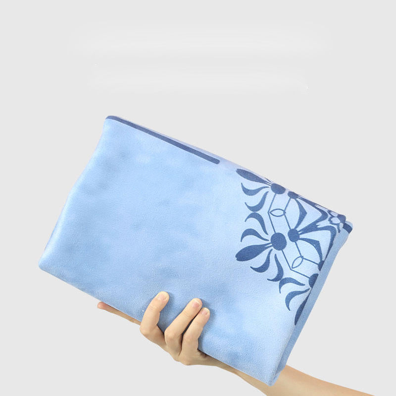 Olivenorma Suede Rubber Thin And Convenient Yoga Towel Mat  - image 21