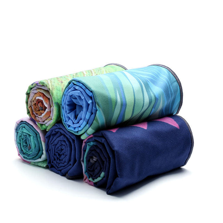 Olivenorma Suede Rubber Thin And Convenient Yoga Towel Mat  - image 22
