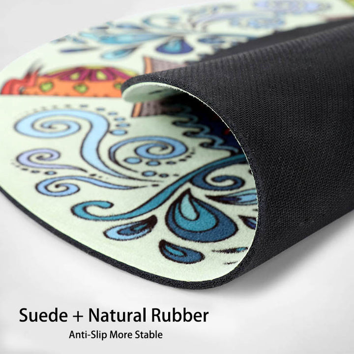Olivenorma 60cm Small Round Non-Slip Yoga Mat - image 6
