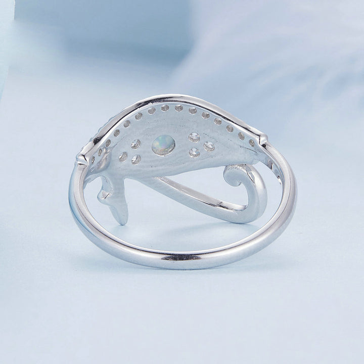 Olivenorma Sterling Silver S925 Eye Of Horus Ring - image 5
